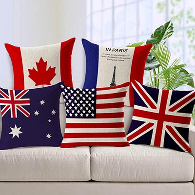 <b>澳洲世界国旗沙发靠枕定制</b>