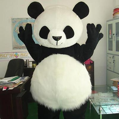 熊猫人偶服装 活动定制
