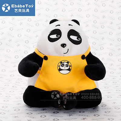 2020年8月 熊猫吉祥物 家庭装饰毛绒摆件定制