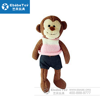吉祥物小猴子 礼品公仔毛绒玩具 厂家定制