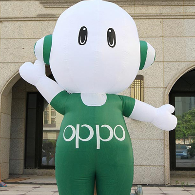 OPPO广告企业开业充气立偶