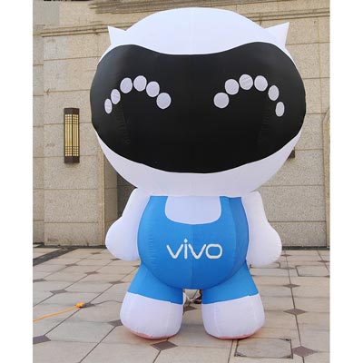 VIVO广告企业开业充气立偶